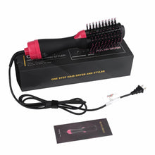 Load image into Gallery viewer, Hair Dryer Brush,Hot Air Brush Styler and Dryer, Blow Dryer Brush with Negative Ionic for Straightening, Professional Brush Hair Dryers for Women