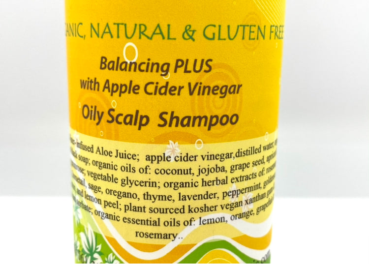 Balancing + apple cider shampoo